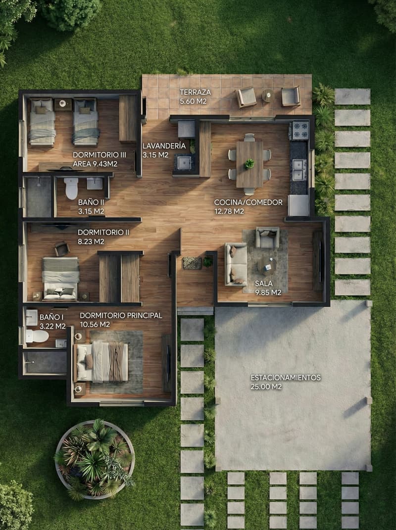 Plano del Modelo Primavera